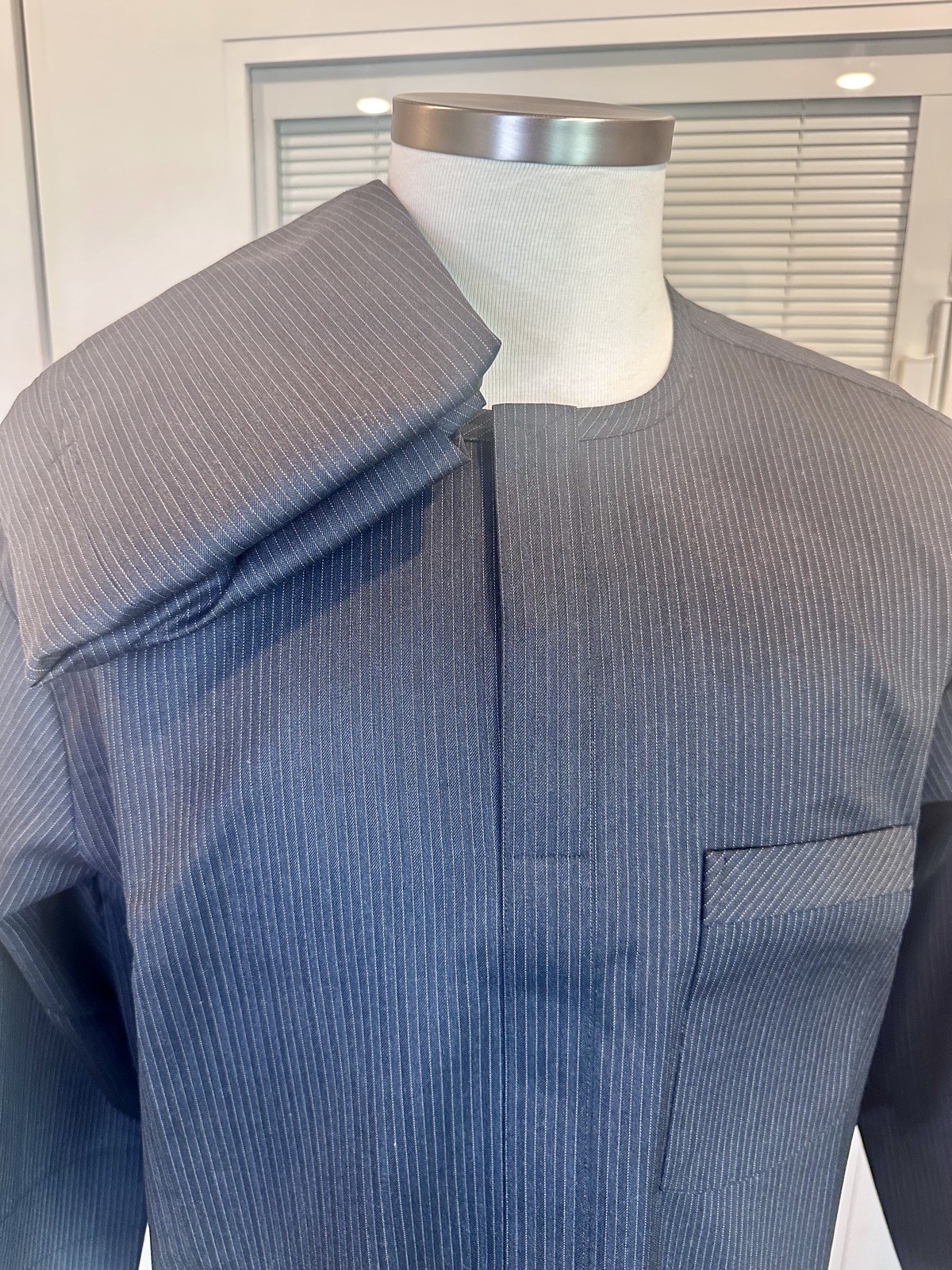 2pieces set of high quality African/Nigerian inspired Kaftan. 3/4sleeve. size XL