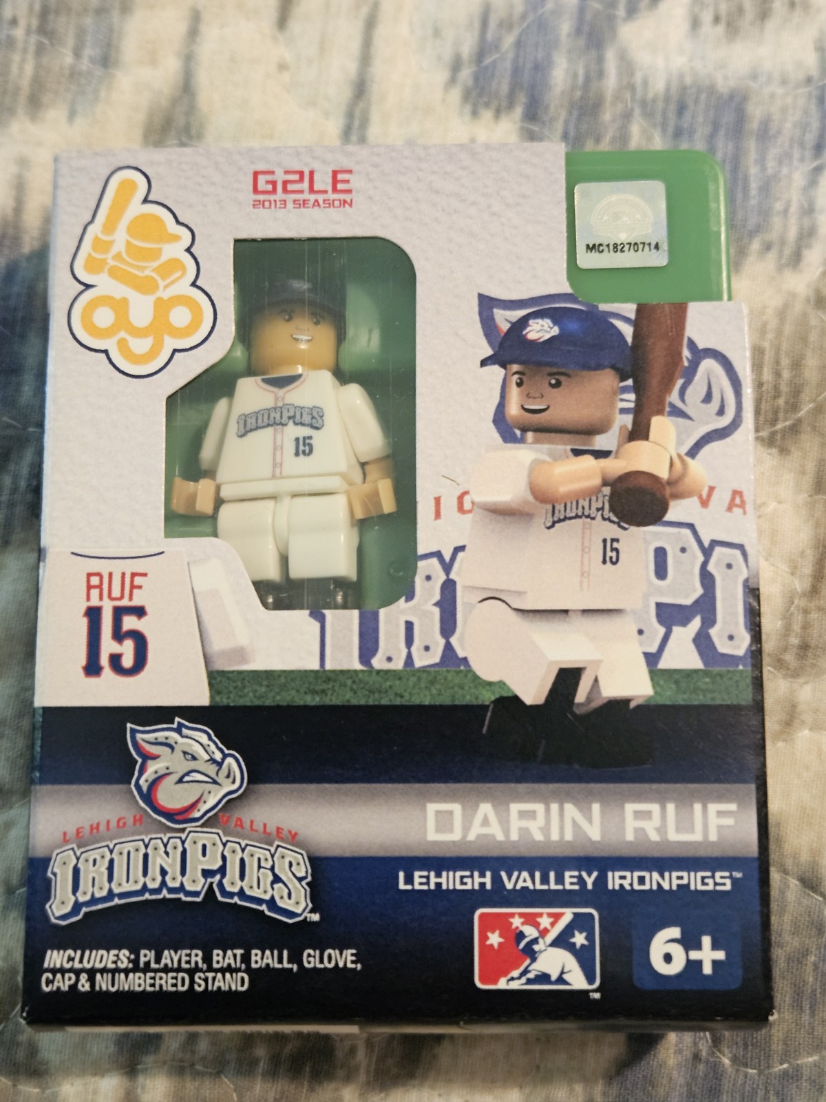 Darin Ruf Leigh Valley Iron Pigs Generation 2 2013 Season