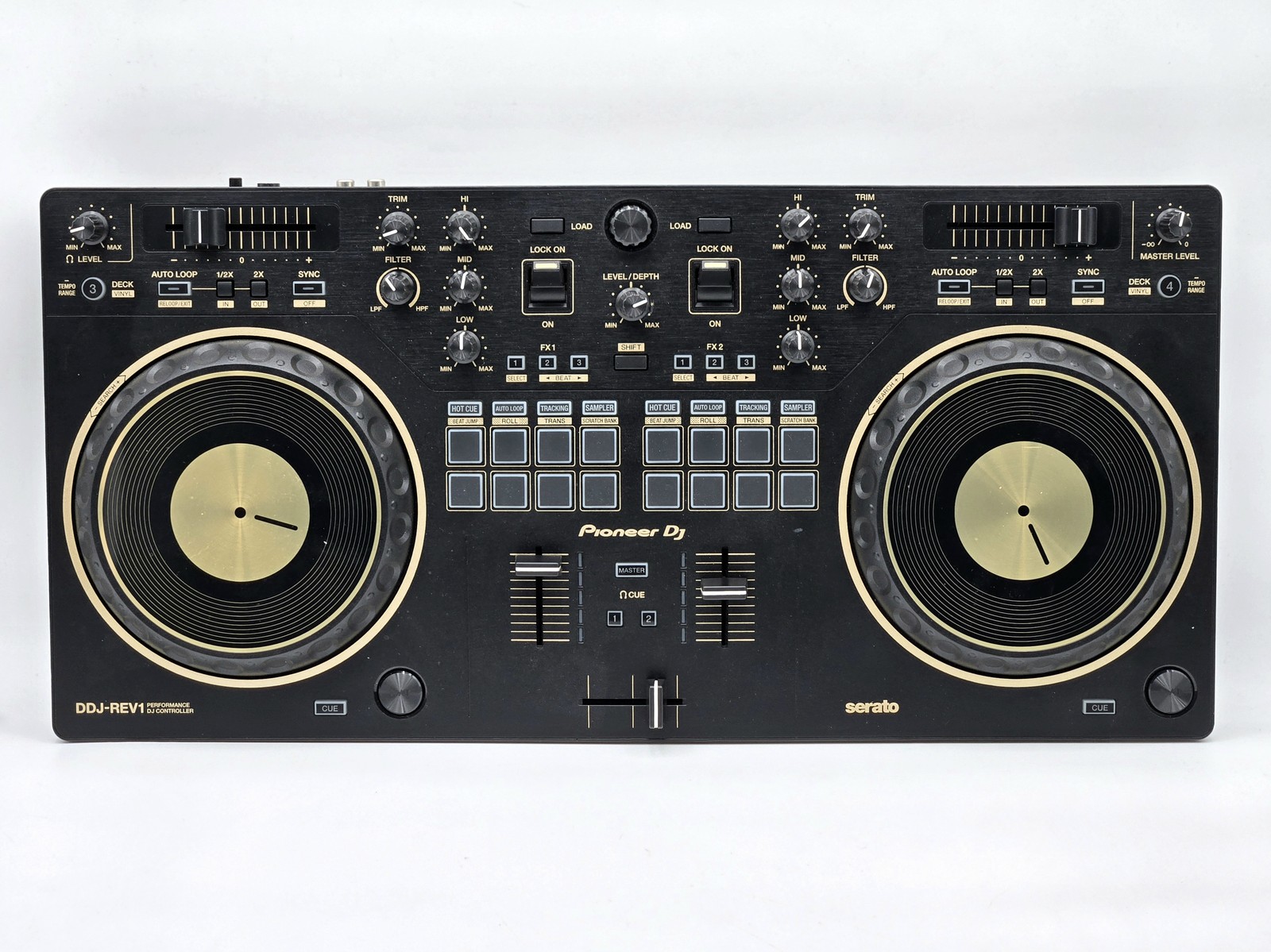 Pioneer DJ DDJ-REV1 Scratch Style 2-Channel Serato DJ Lite Controller