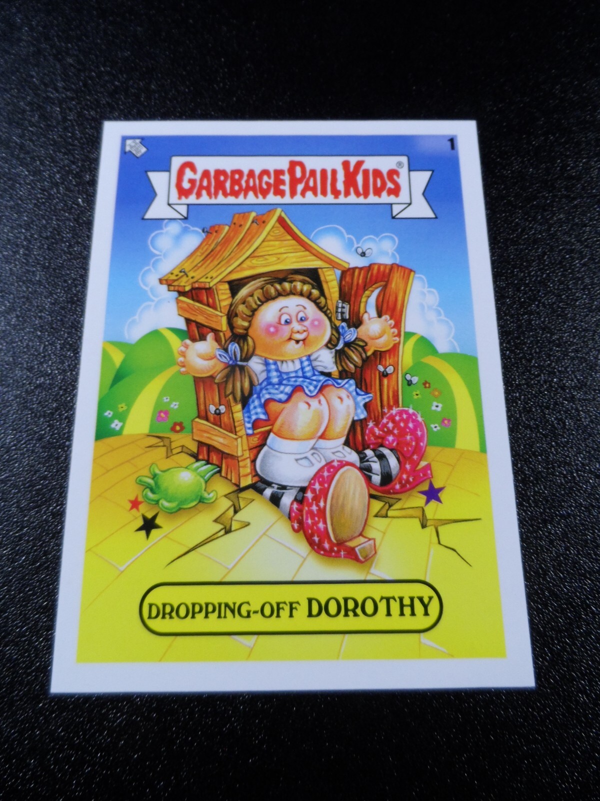 Wizard of Oz Dorothy Judy Garland Spoof 2022 Garbage Pail Kids Card Bookworms