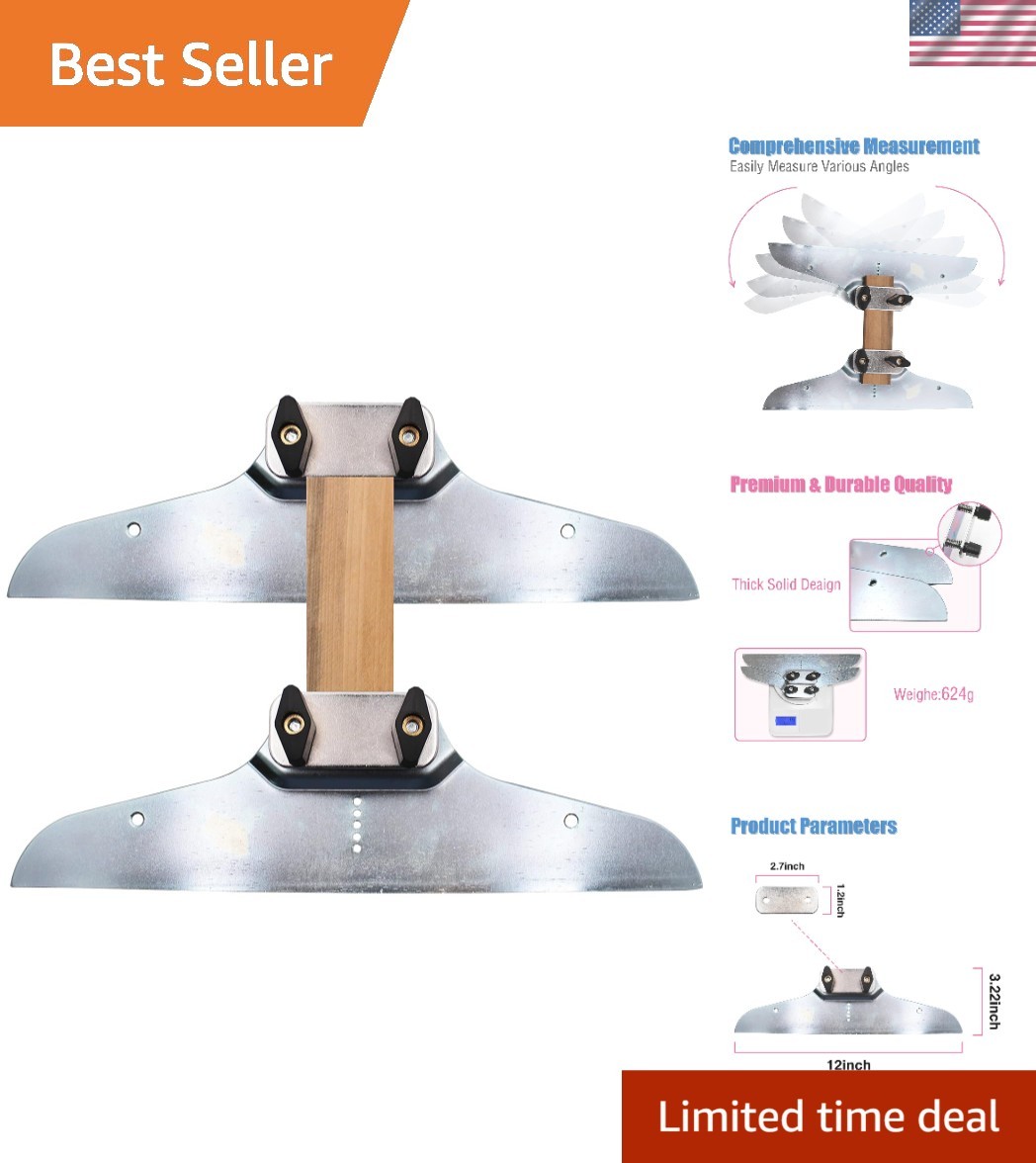 Adjustable Stair Tread Template Set - Precision Tools for Perfect Cuts & Safety