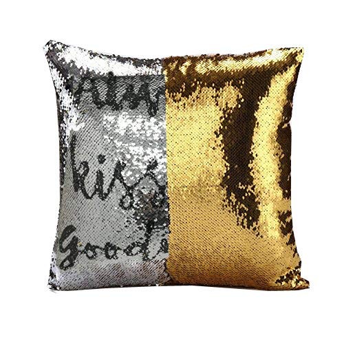 MOCOFO Sparkling Gift Gadgets Toy Sequin 16" x (Pack of 1), Kiss Me