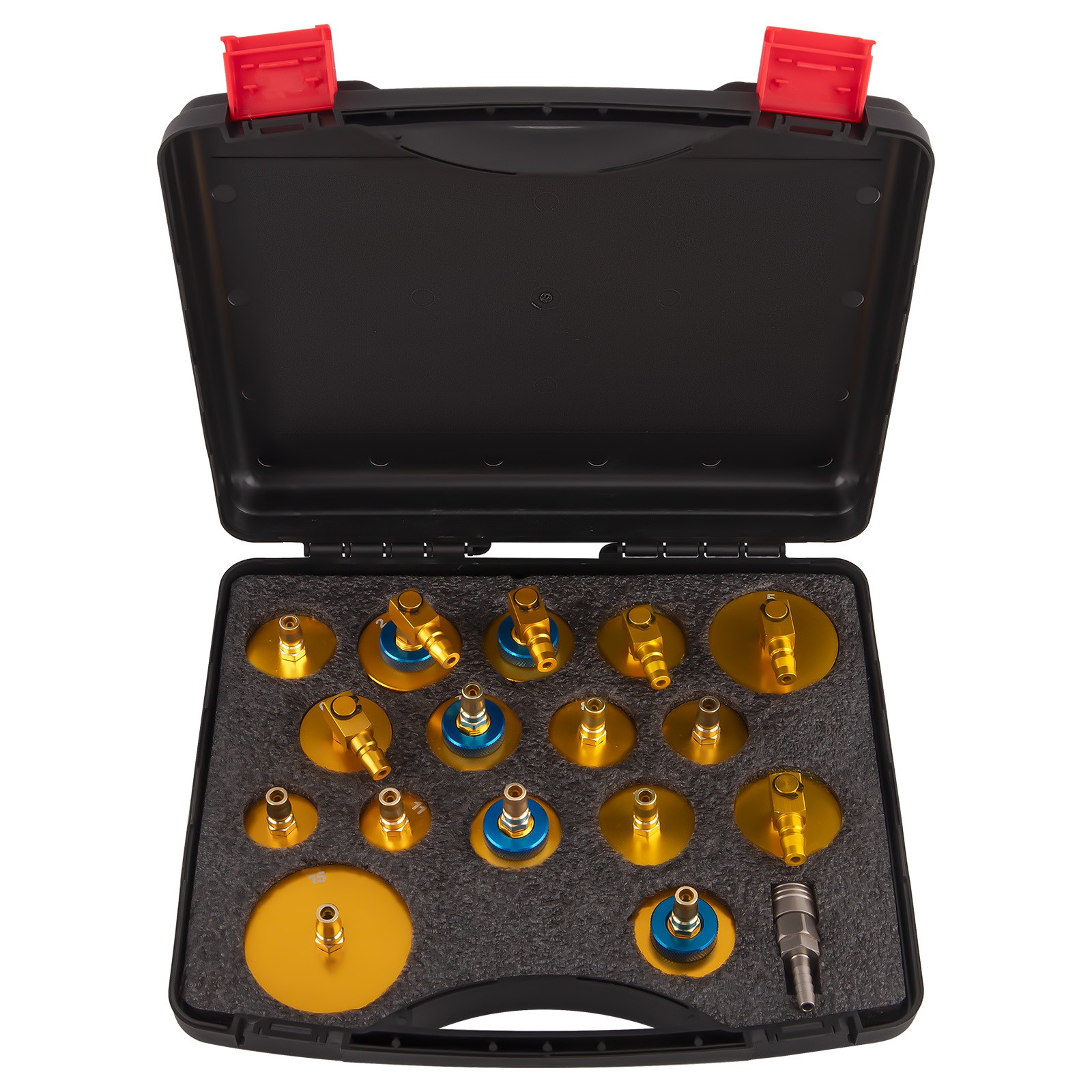 Master Cylinder Adapter Set Brake Fluid Bleeding Tool Brake Bleeder Adapter Kit
