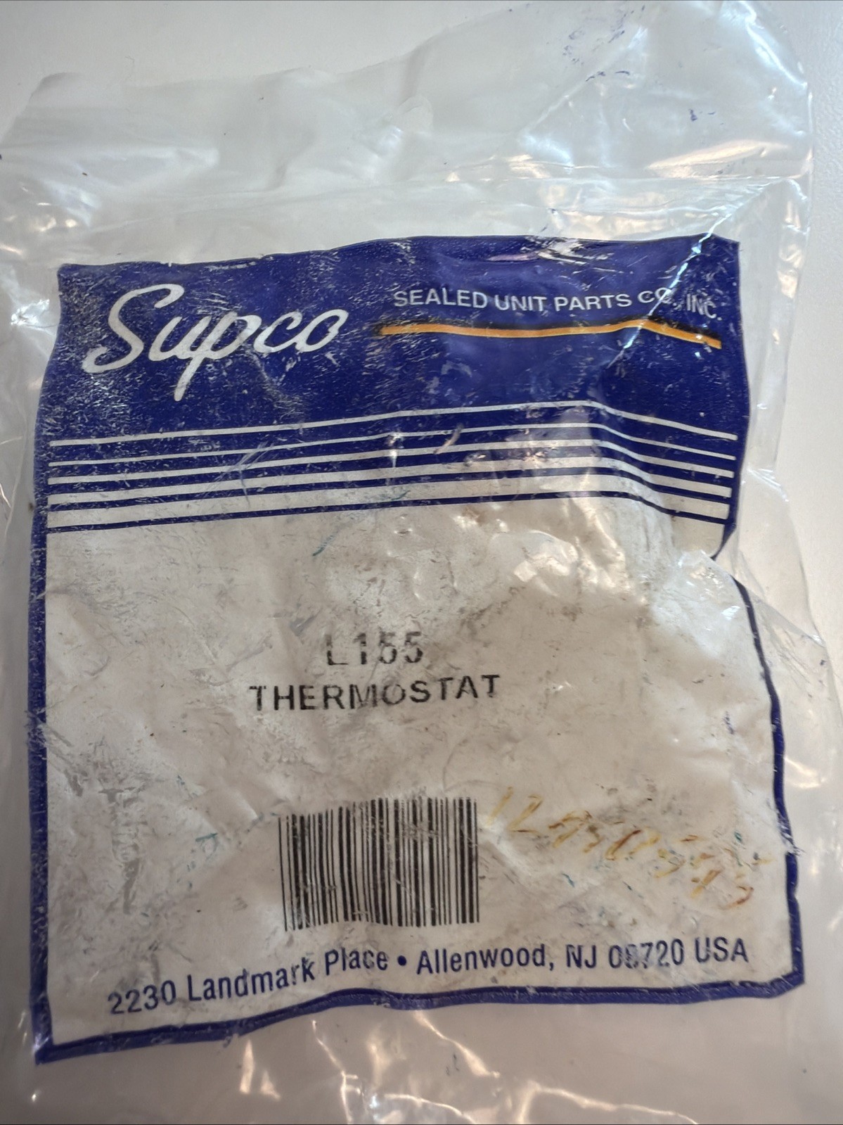 Supco L155 Thermostat