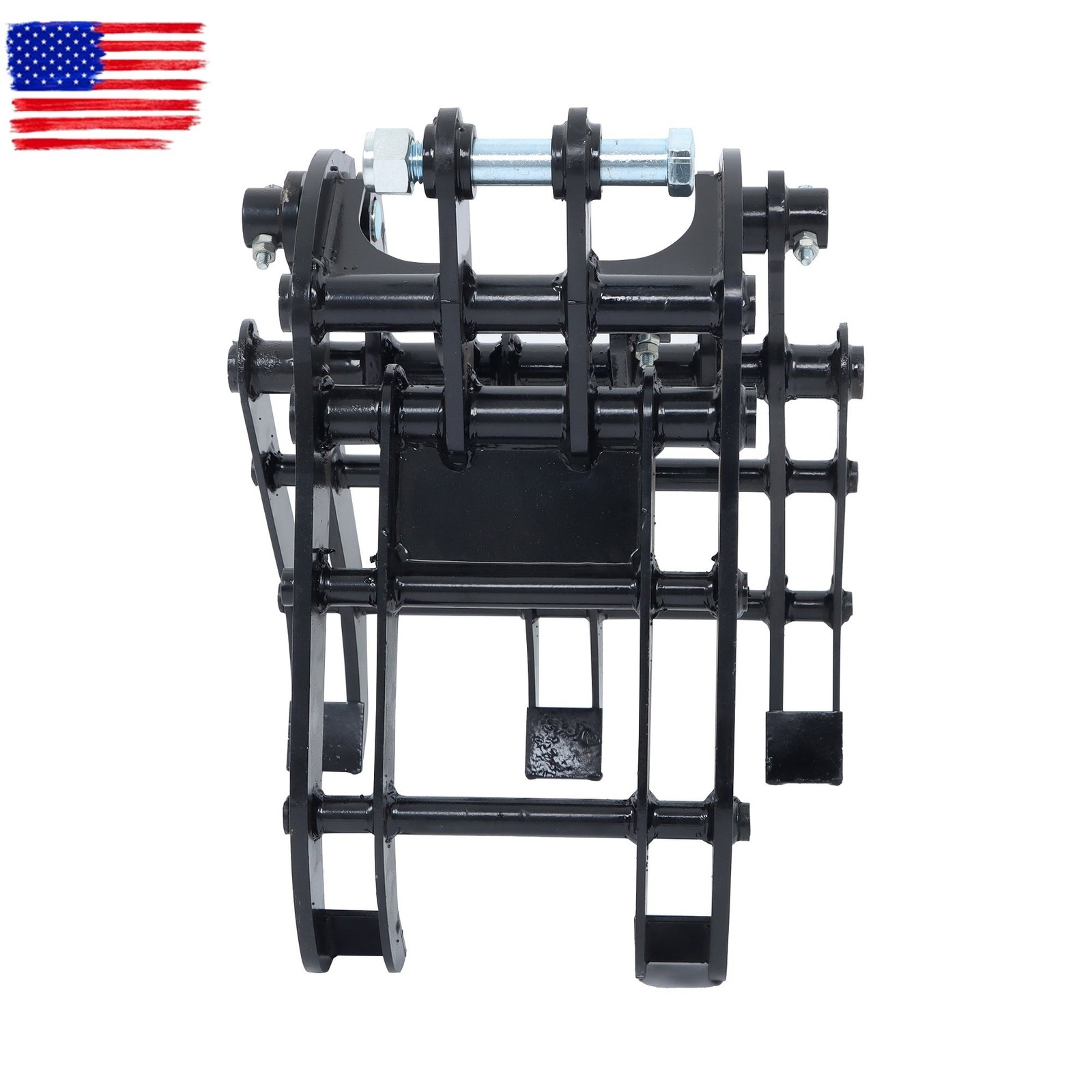 Mini Excavator Bucket Grapple - Adjustable Wide Jaw Claw for Digging & Grabbing