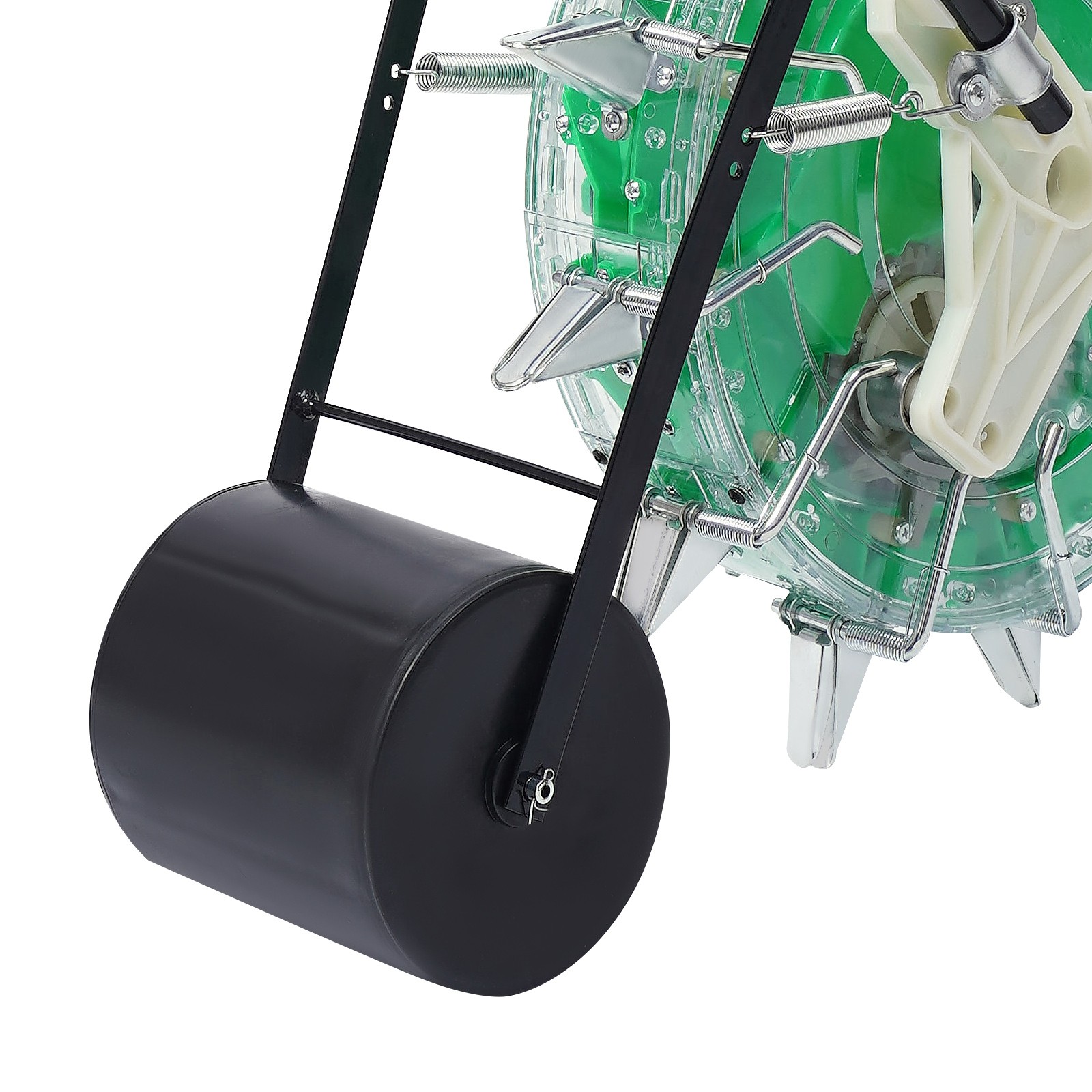 Spreader-Walking Garden Seeder Precision Row Seed Planter Lawn Applicator Tool