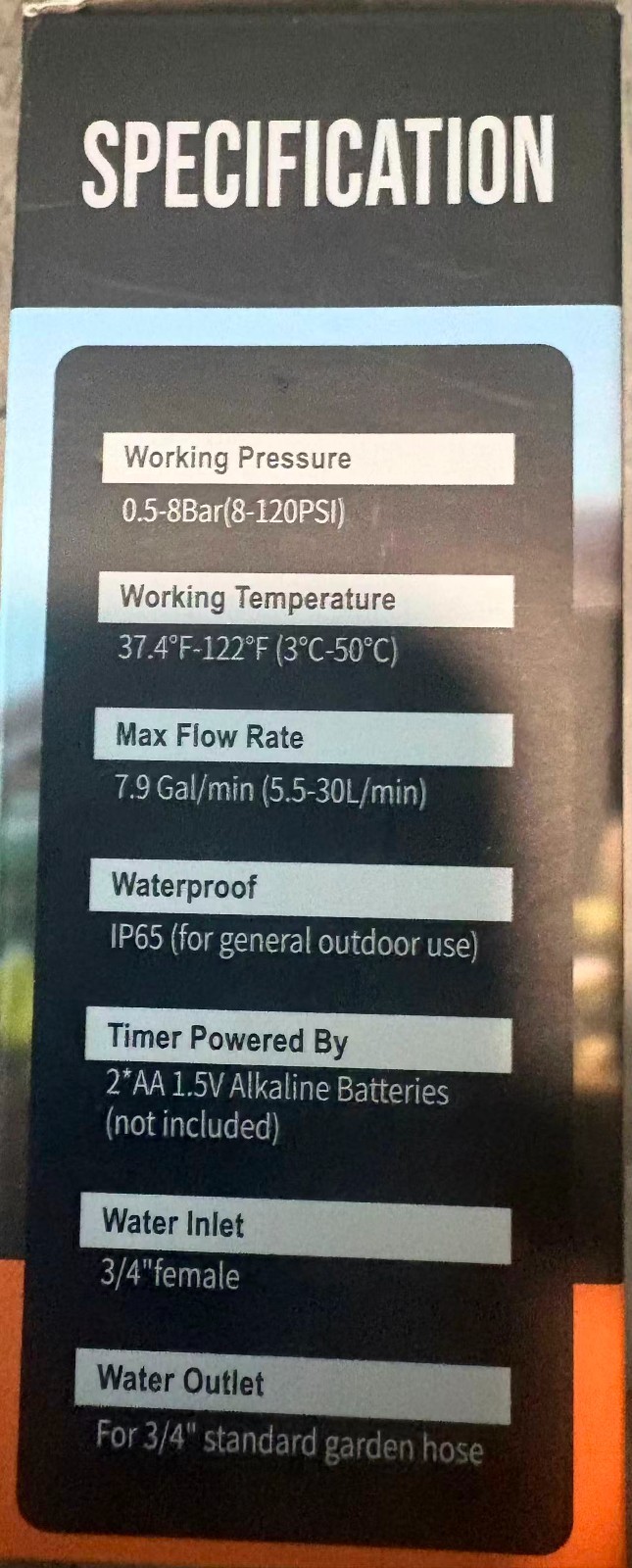 Sprinkler Programmable Water Timer - 6 PCS