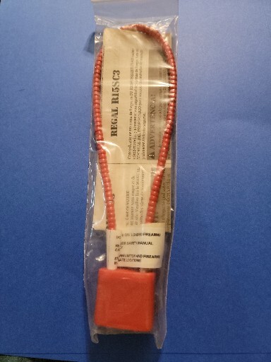 Regal Firearm Gun Safety Cable Lock R15SC3  (RED) *Brand New* 2 Keys📦