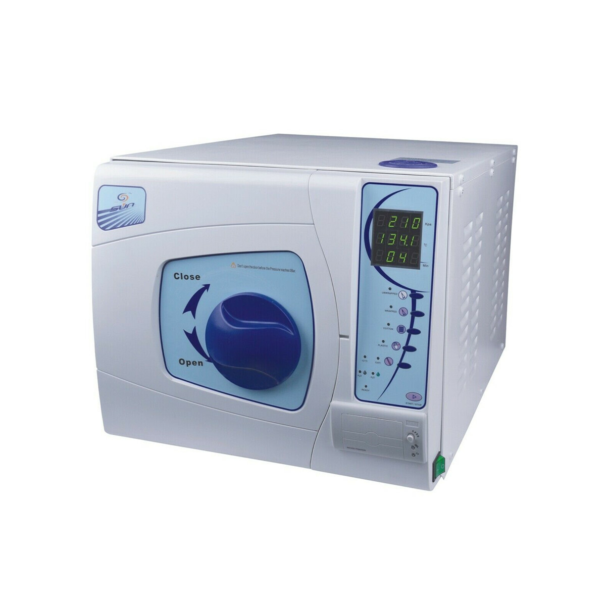 16L Dental Autoclave Pressure Steam Sterilizer Class B with Printer Sun16-II