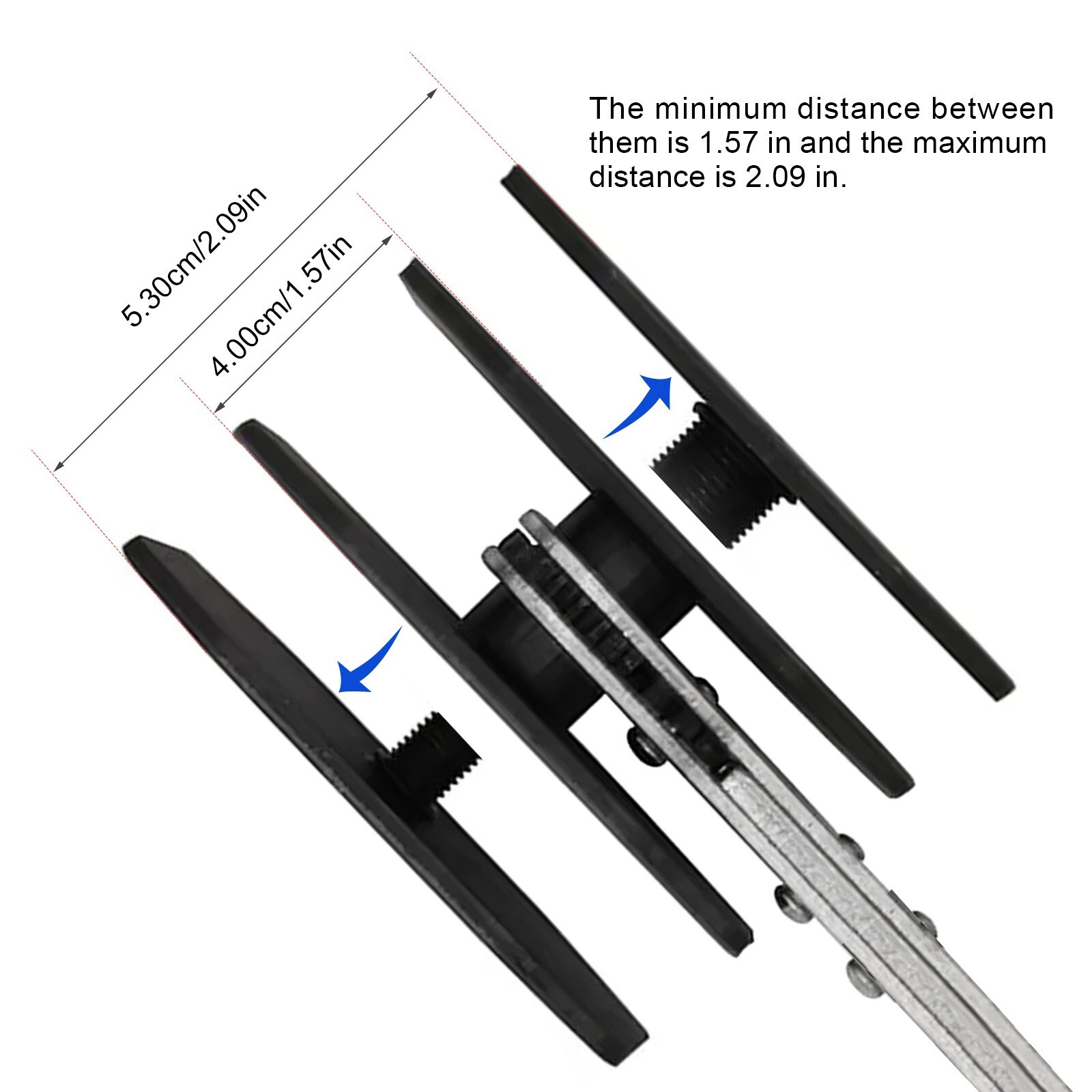 Brake Caliper Compression Tool Brake Caliper Tool Spreader Hand Tool & 2 Hangers
