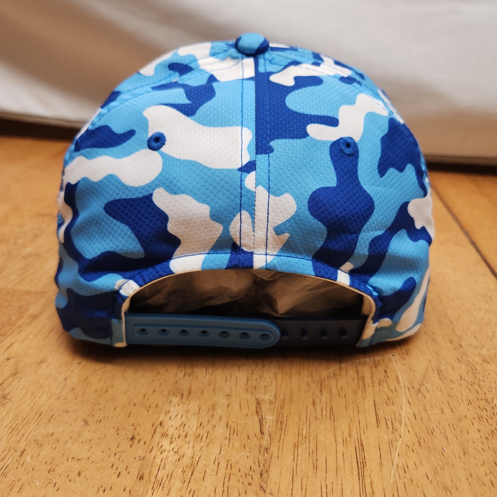 G/FORE Camo SnapBack Golf Hat Limited Edition G's Ripstop Blue/White Camo