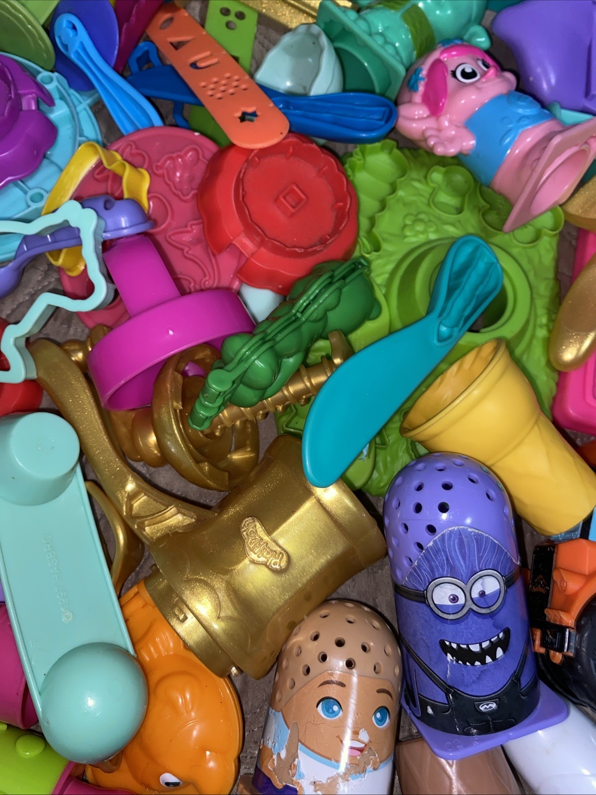 Huge 50+ Play Doh Accessories Lot