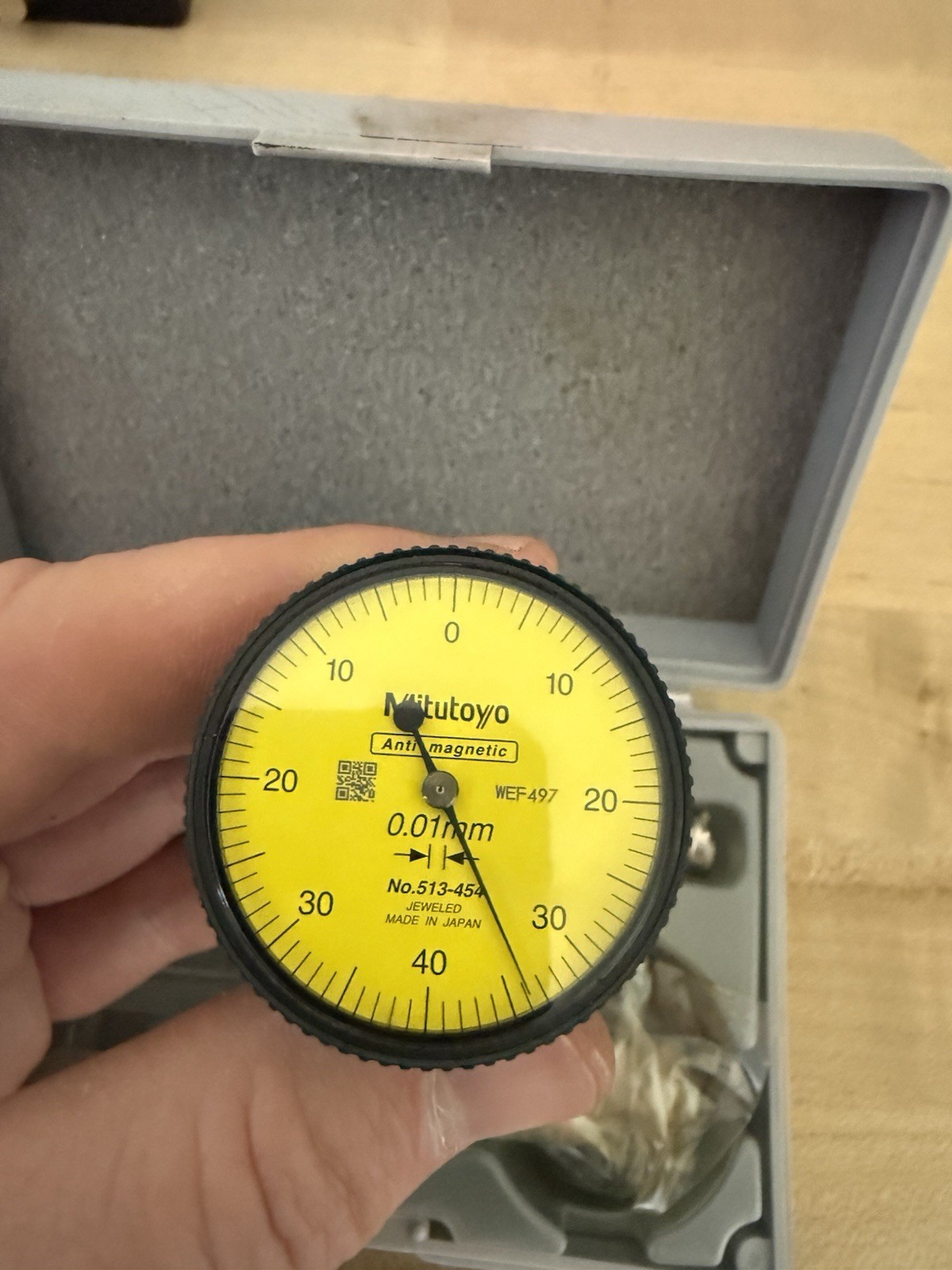 Mitutoyo Dial Test Indicator Test Indicator Type MPN 513-454T