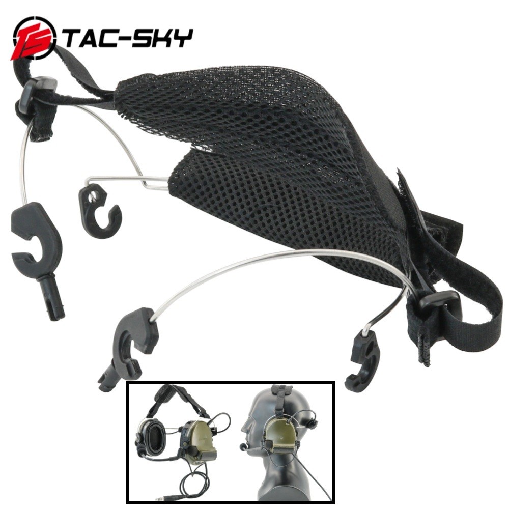 TAC-SKY Tactical Headset Rear Headband,for Comta II/III Shooting Headsets