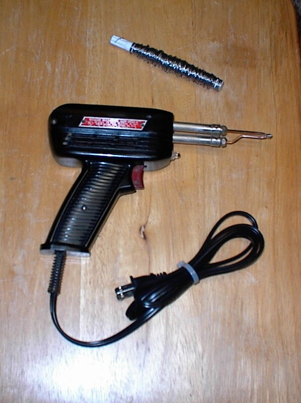 Weller  Soldering Gun Model 8100-B  AND SOLDER