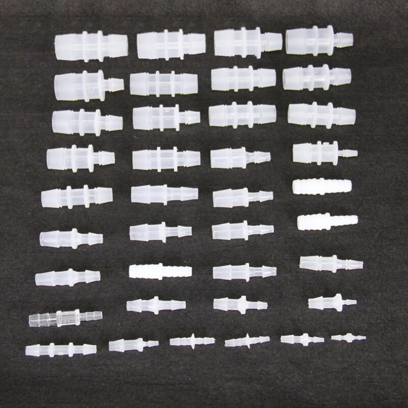 Straight Reducer Hose Joiner Plastic Pipe Tube Connector Pipe Fitting Water Air