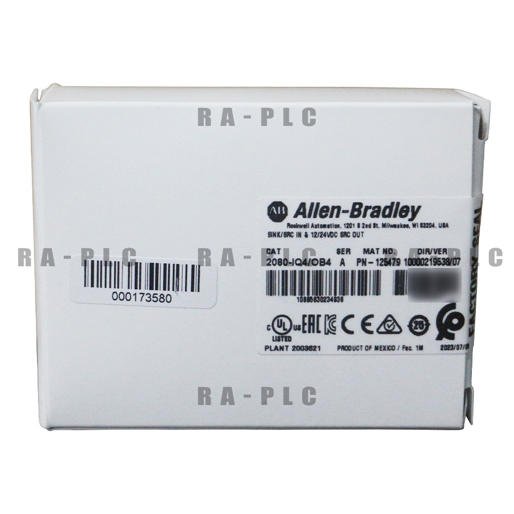 New Allen Bradley 2080-IQ4OB4 Micro800 8 Point Digital Combo (Source)