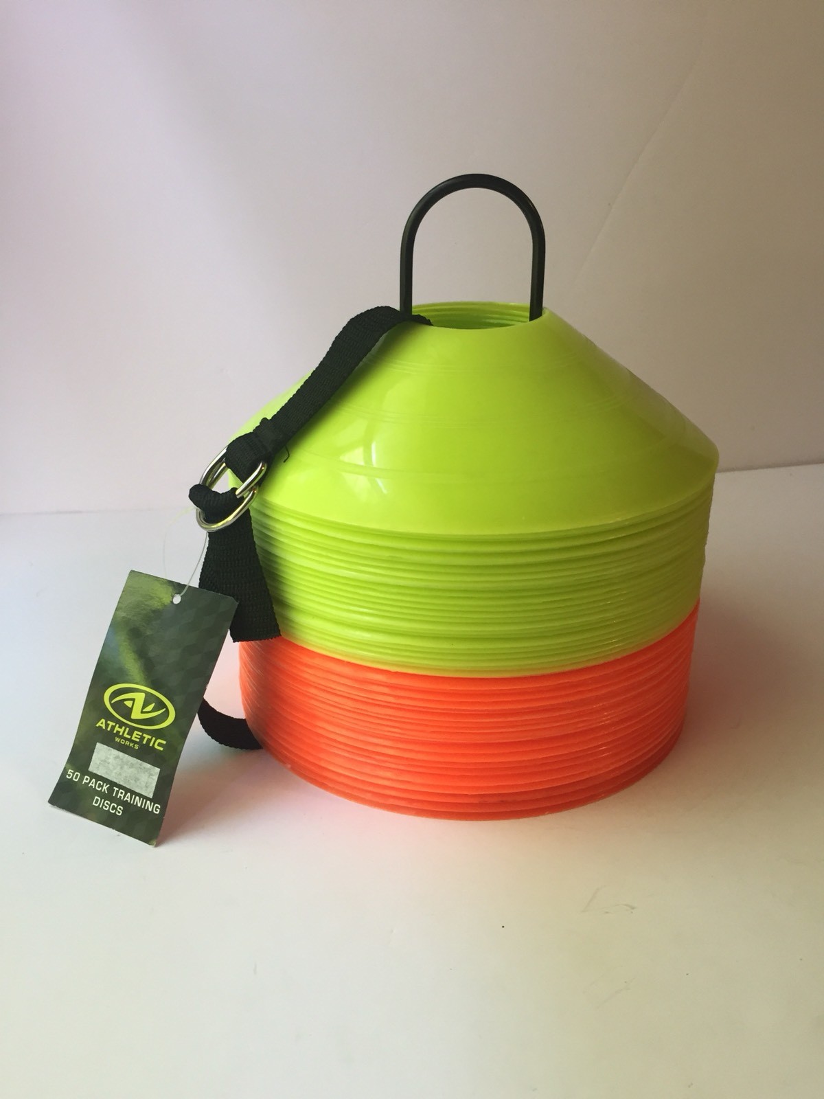 Athletic Works Soccer Disk, 50-Pack