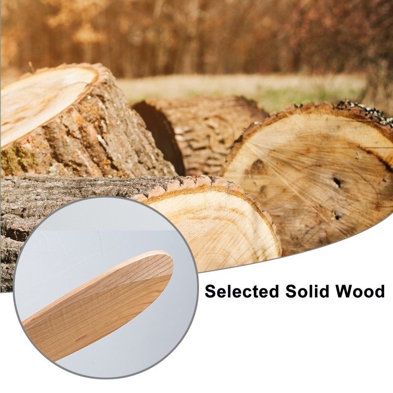 52" Modern Solid Wood Ceiling Fan w/Light 3CCT Noiseless Reversible APP/Remote