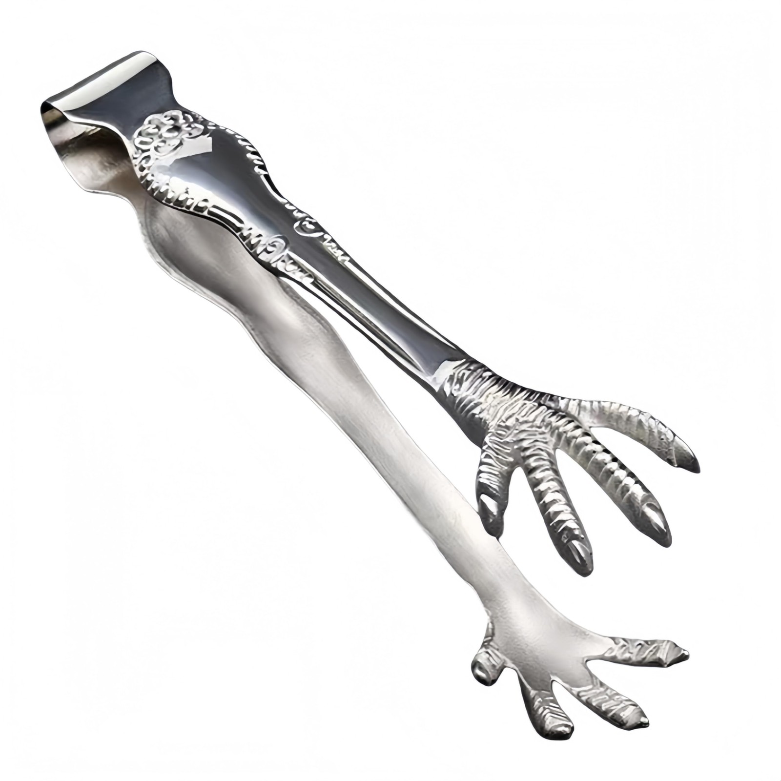 Cooking Tongs Stainless Steel for Chicken Feet Ice Multi Use Turkey Tongs wit...