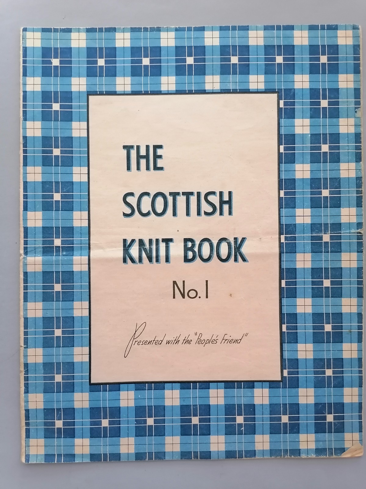 Vintage: The Scottish Knit Book 1 Knit.Patt., Inc.Sanquhar Set - People's Friend