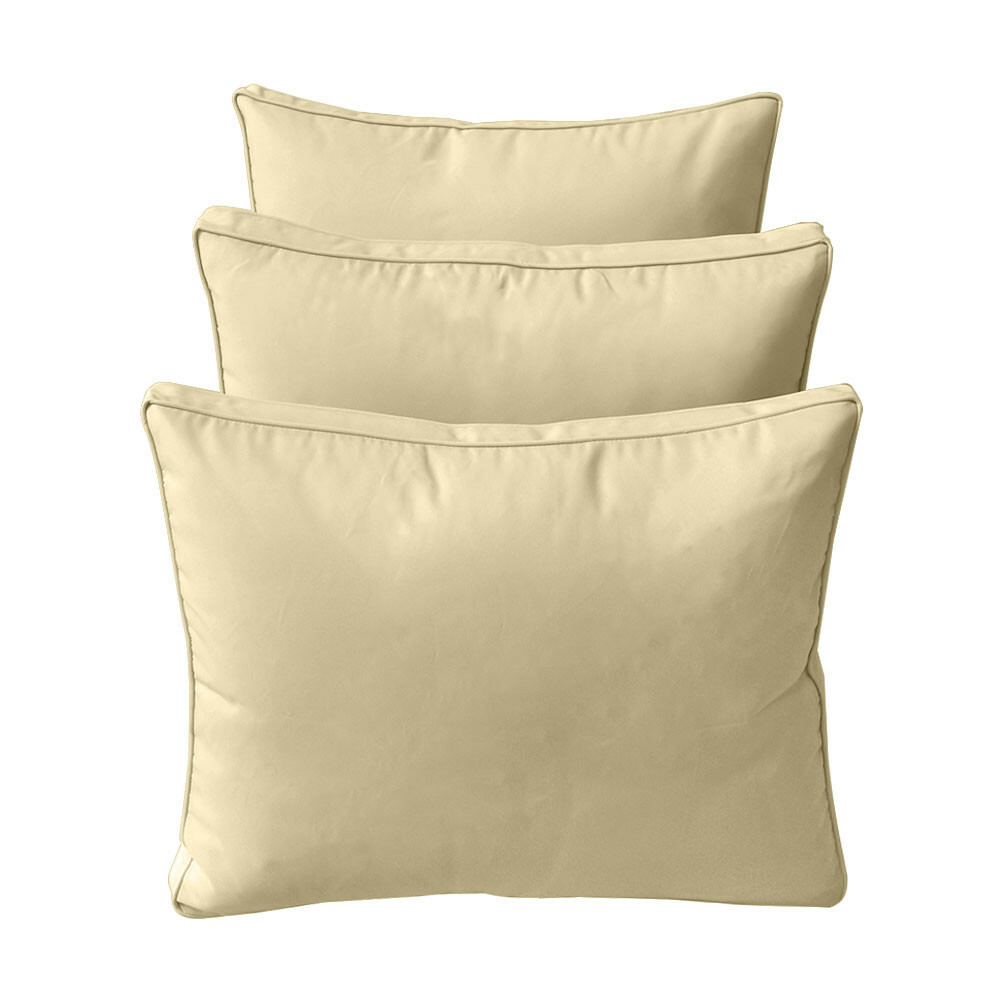 |COVER ONLY| Style 3 Crib Piped Trim Daybed Mattress Bolster Pillow Covers AD103