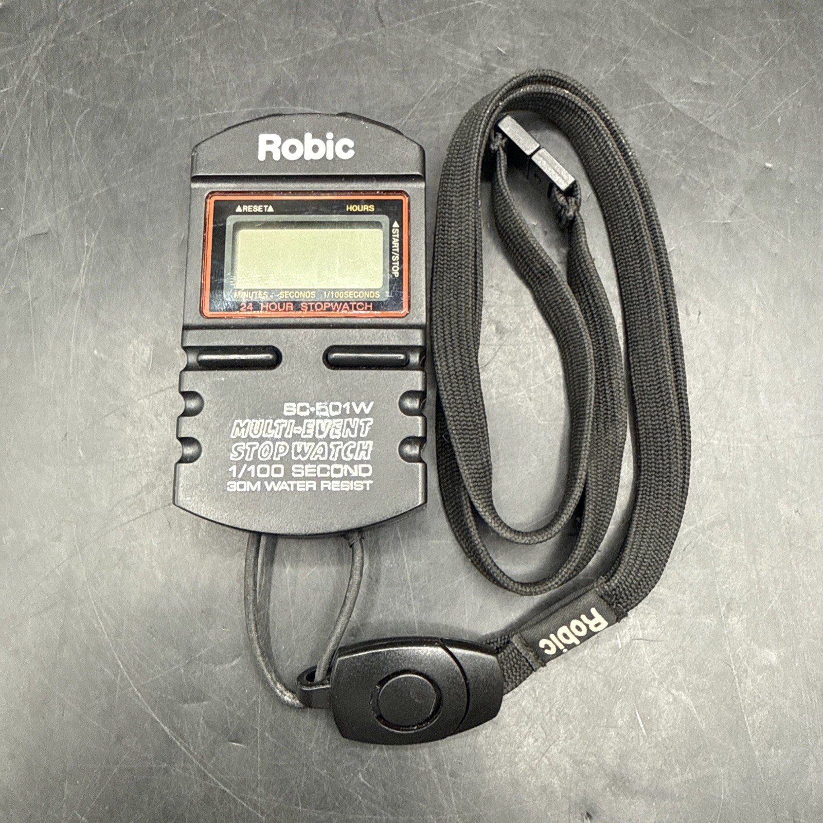 Robic Event Lap & Split Stopwatch 30M Multi-Event SC-501W Water Resistant
