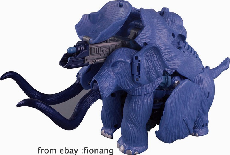 TAKARA Deformation Toy BW Super Warrior LGEX Blue Mammoth Optimus Prime 3C