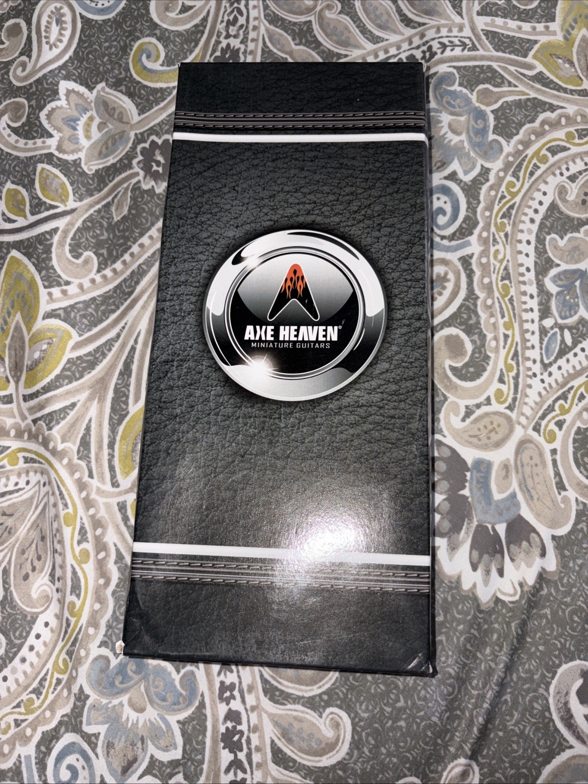 Axe Heaven Mini Fender 60th Anniversary Strat Guitar Case with Embroidered Logo