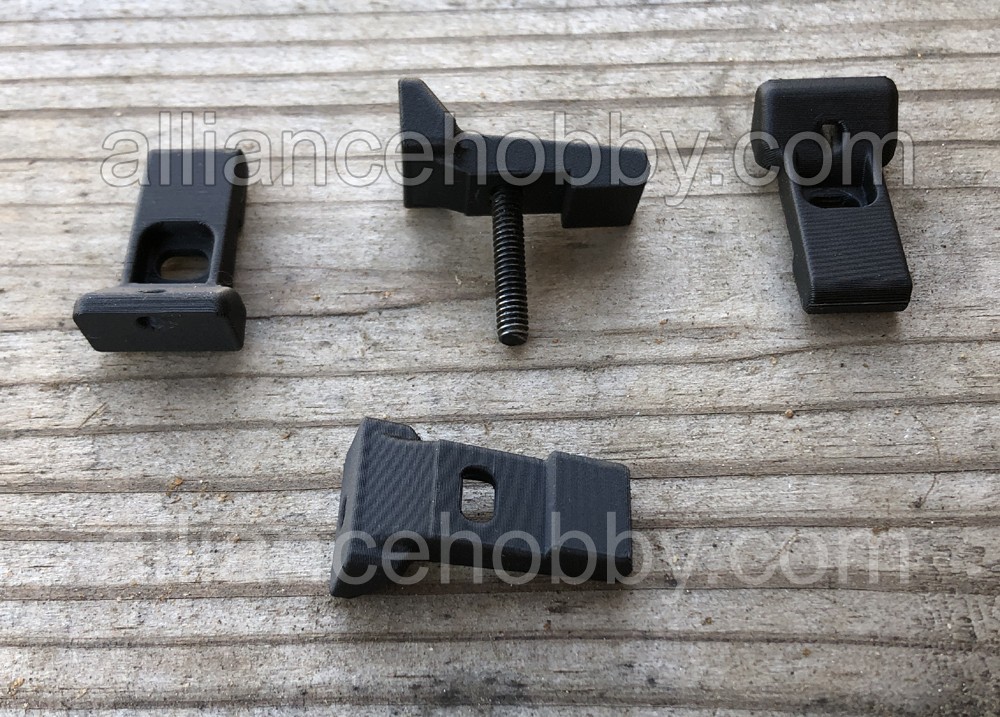 Four Piece Rear Sight Set for Crosman STEEL Breeches 2240 2250 2260 1377 1322