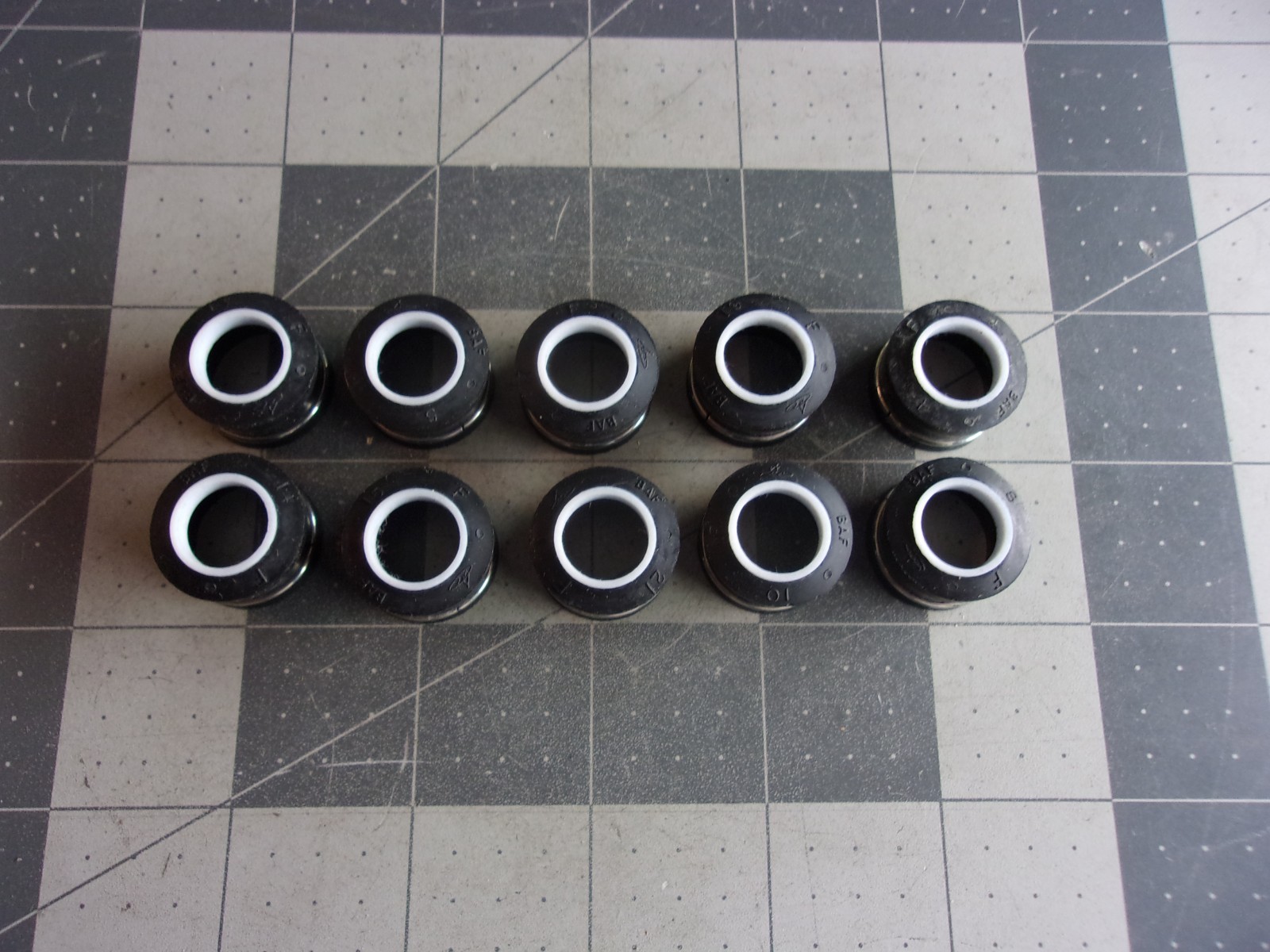 SBI 122-1207 (10) Valve Stem Seals 10A20420 Minneapolis Moline L6 800CI 13.1L