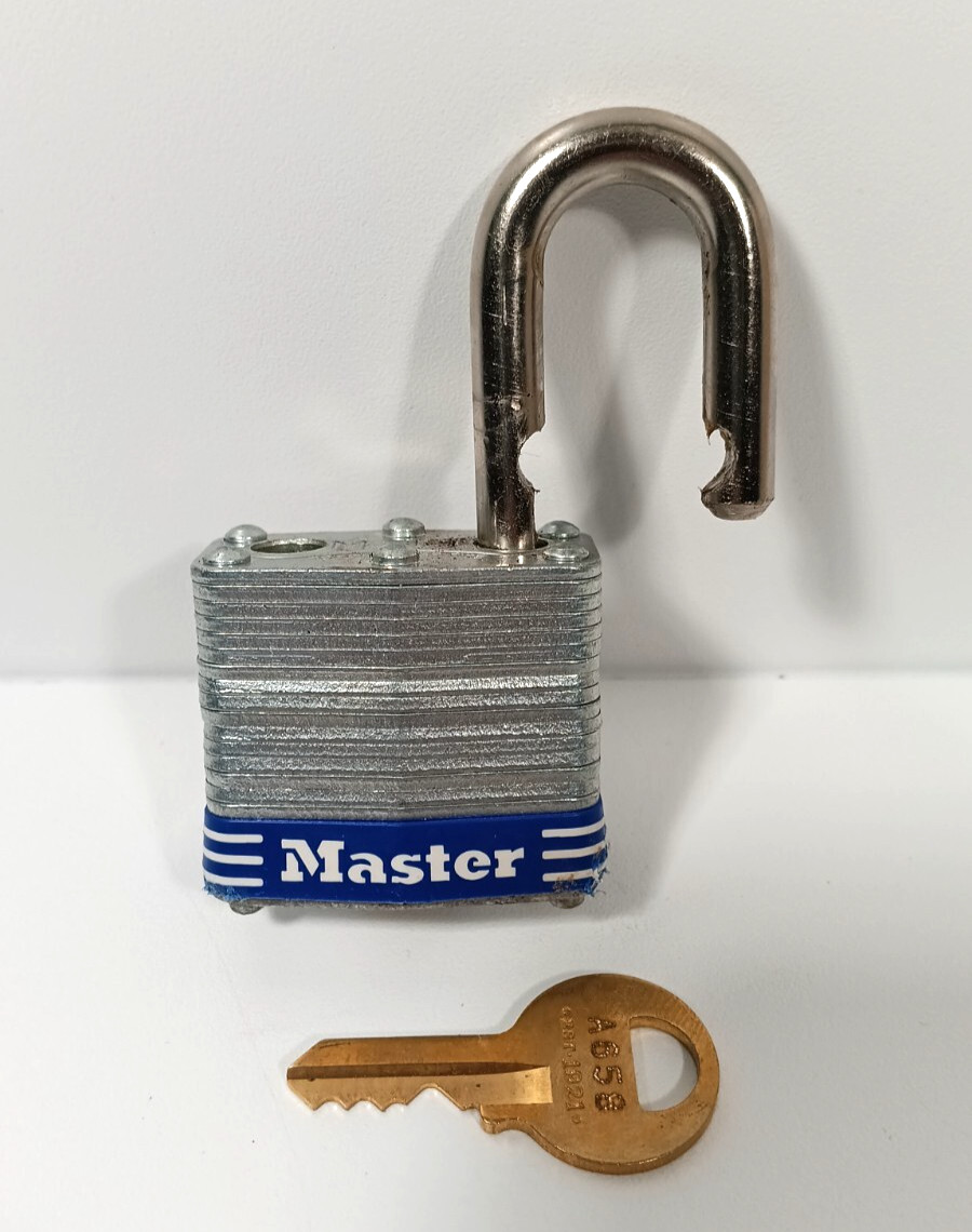 Master Lock Laminated Padlock Alloy Steel  3TLD 2 Available