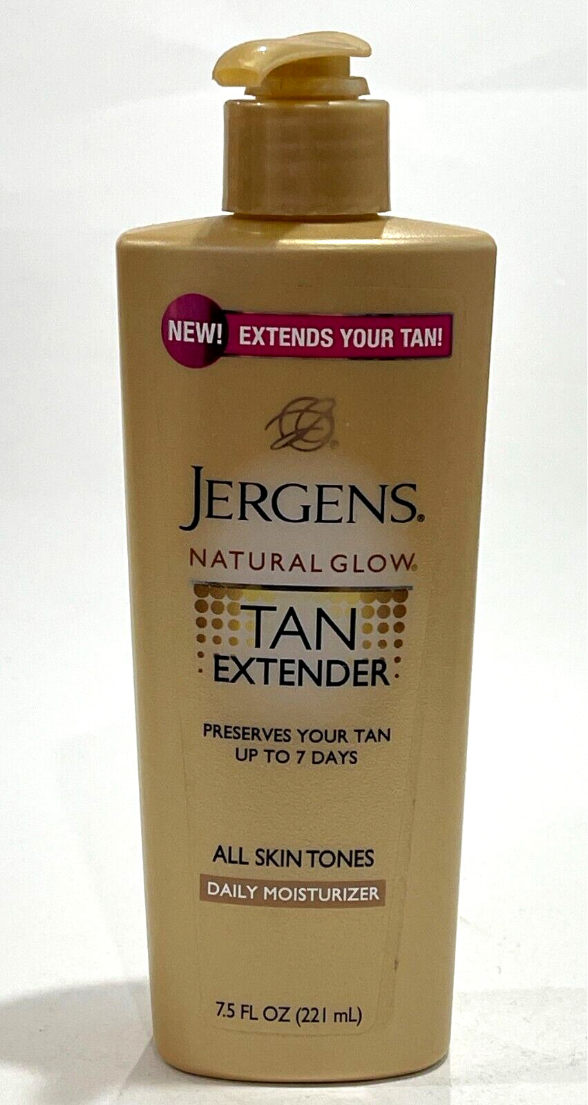 Jergens Natural Glow Tan Extender Daily Moisturizer 7.5 fl oz / 221 ml