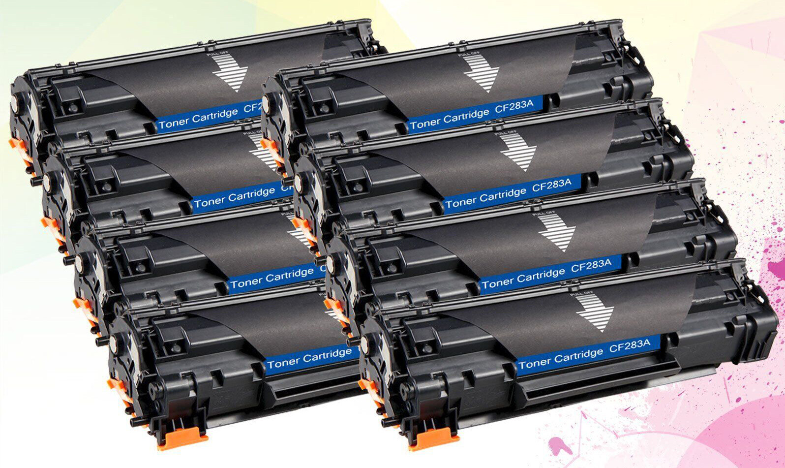 8 Black 83A CF283A Toner Cartridge For HP Laserjet Pro M125nw M127fw M127fn mfp