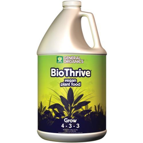 GH BioThrive GROW Organic Plant Foods (Genernal Hydroponics Bio Thrive Vegan)