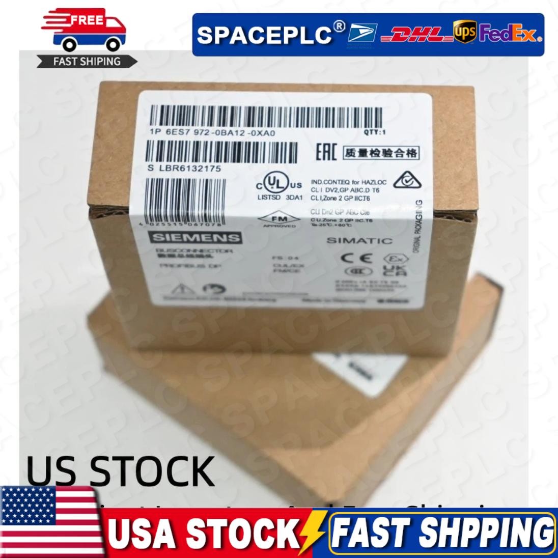 1PC Siemens 6ES7972-0BA12-0XA0 6ES7972-0BA52-0XA0 6ES7972-0BA42-0XA0 USA STOCK
