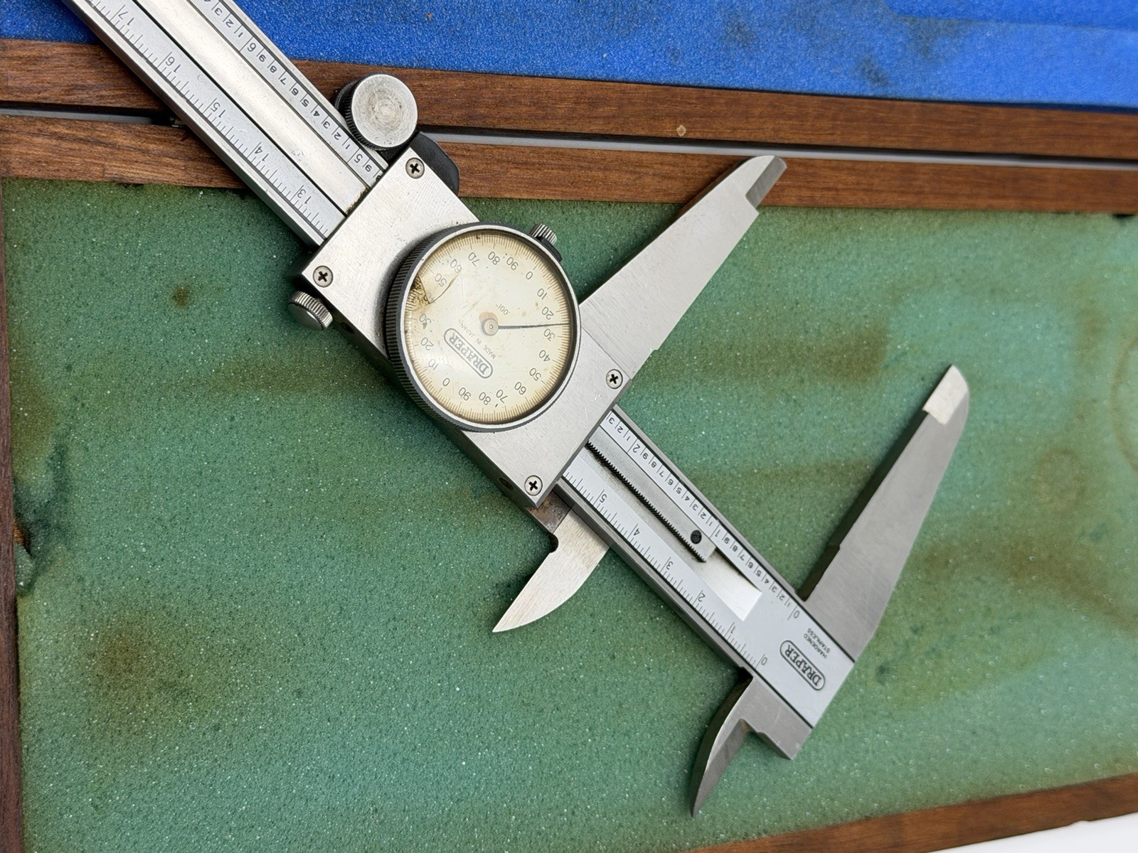 Machinist Tools: Draper Dial Caliper 600-149 (NOS)