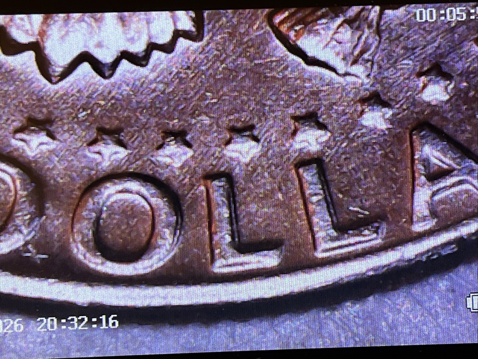 1973 D Kennedy Half Dollar Double Die Reverse