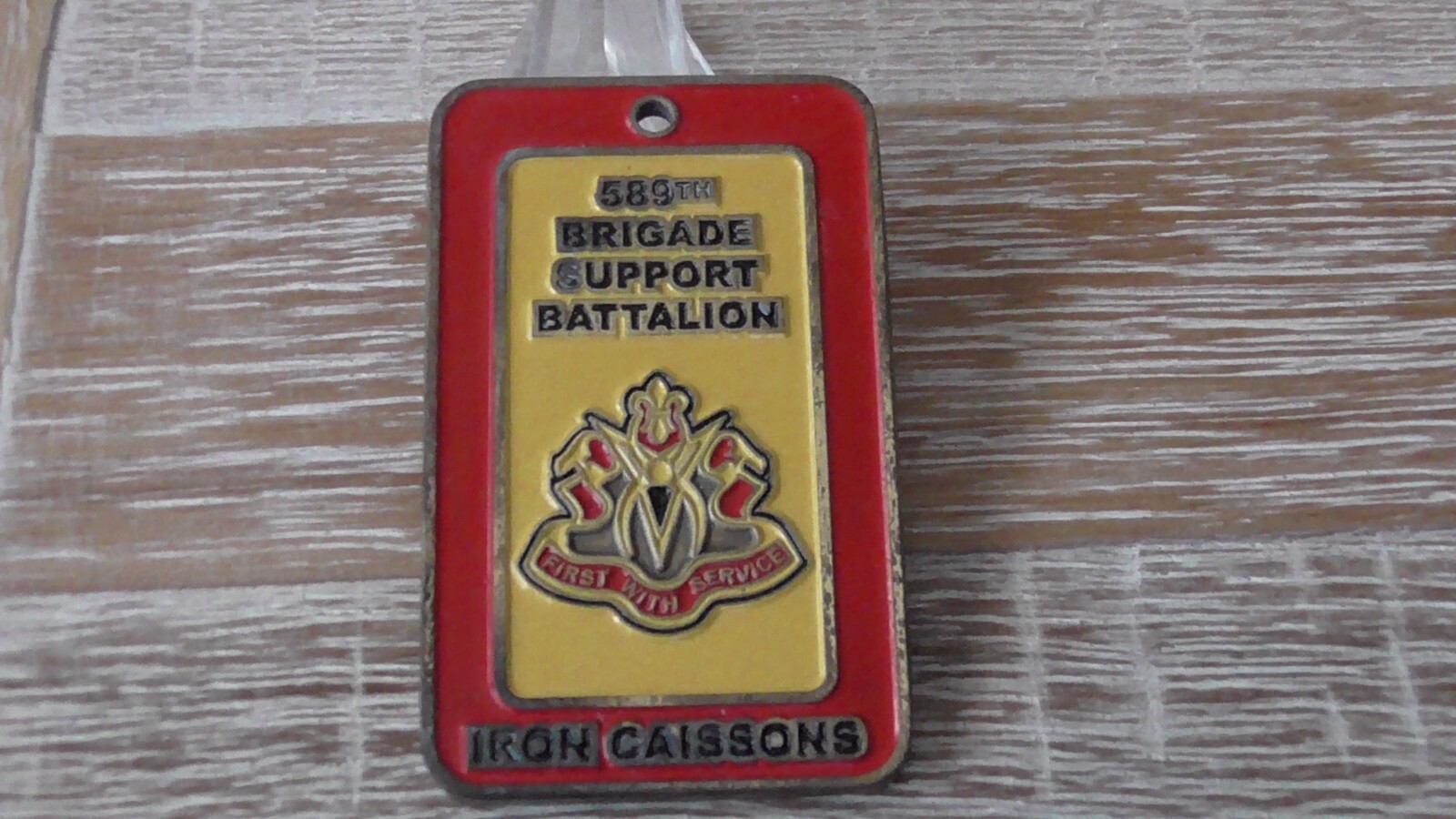 US Army 589th Brigade Support Battalion Commanders Challenge Coin #717Y