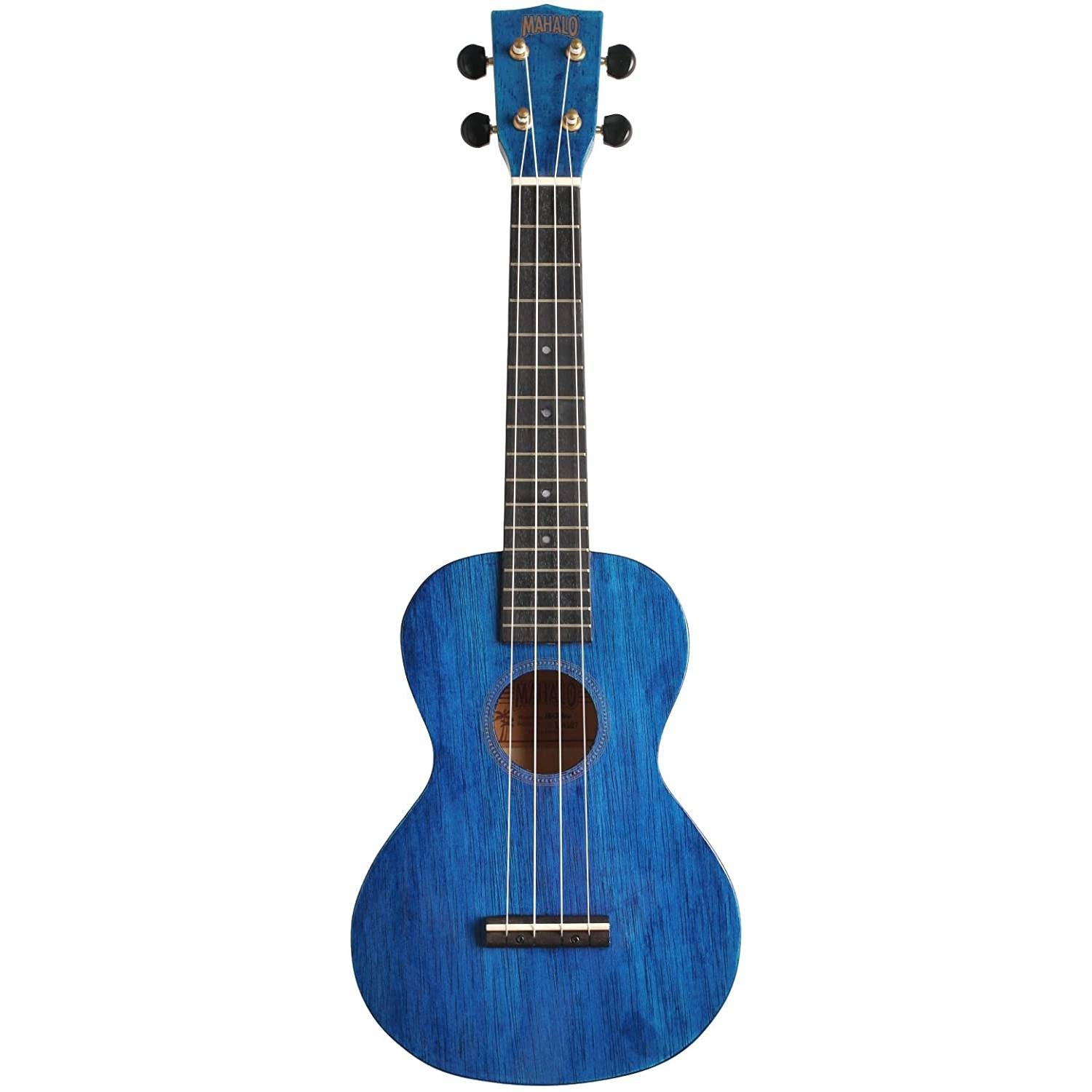 Mahalo Hano Series MH2 Concert Ukulele Transparent Blue