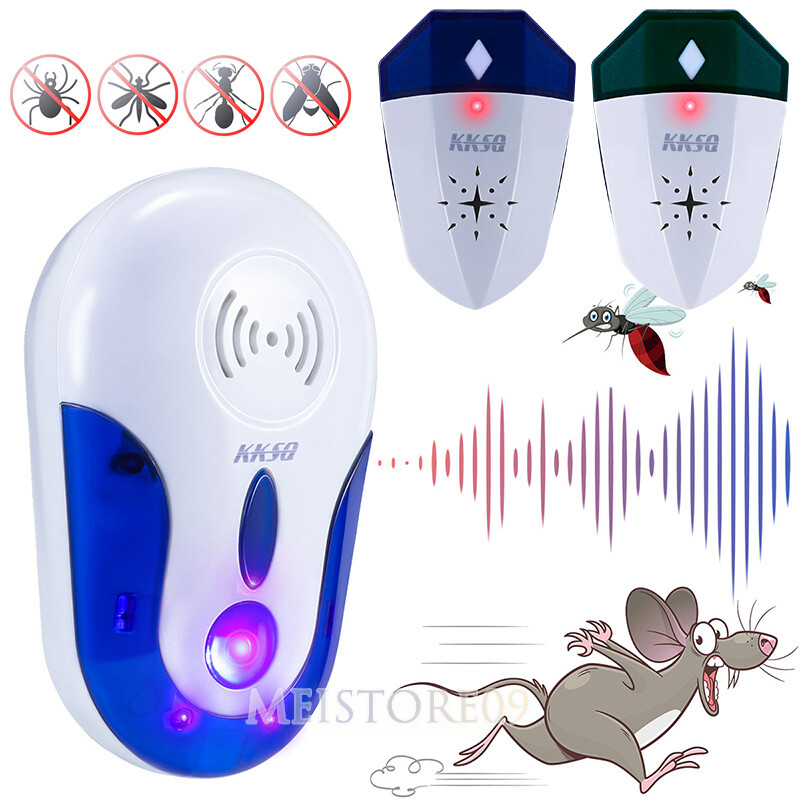 NEW Ultrasonic Pest Control Repeller Reject Rat Mouse Plug-in Mice Spider Home