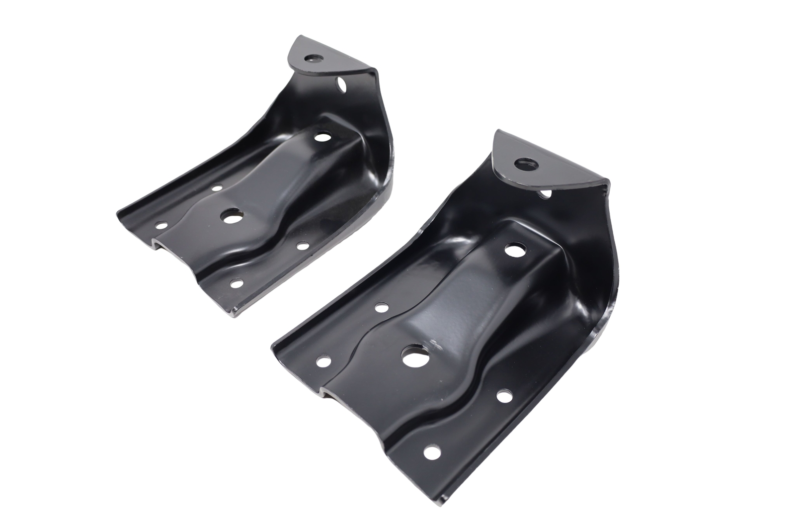 Pair Rear Leaf Spring Hanger Shackle Kit for Chevy Silverado GMC Sierra 2pcs