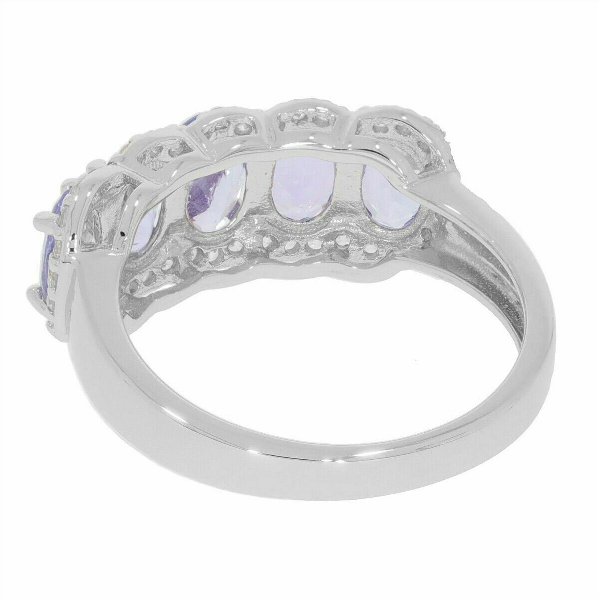 Sterling Silver Semi Mount Ring Setting Oval OV 6x4mm Topaz