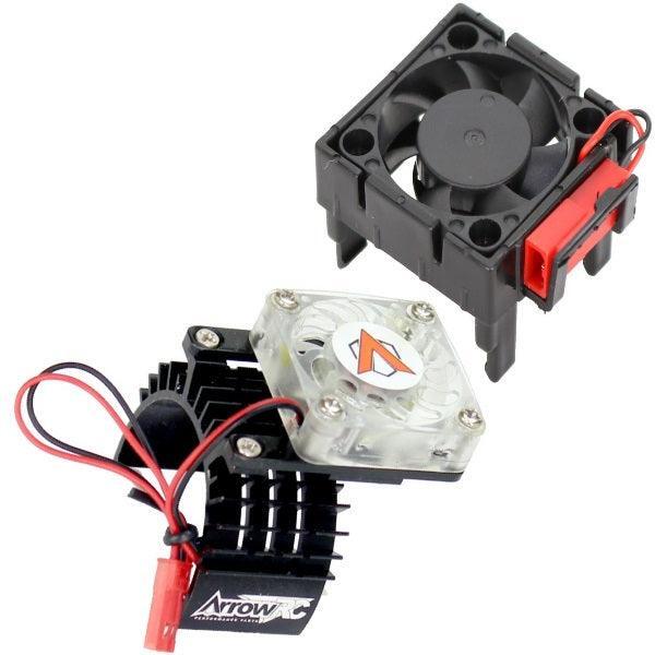 Powerhobby ESC Cooling Fan Motor Fan Black FOR Traxxas Velineon ESC Slash 2WD