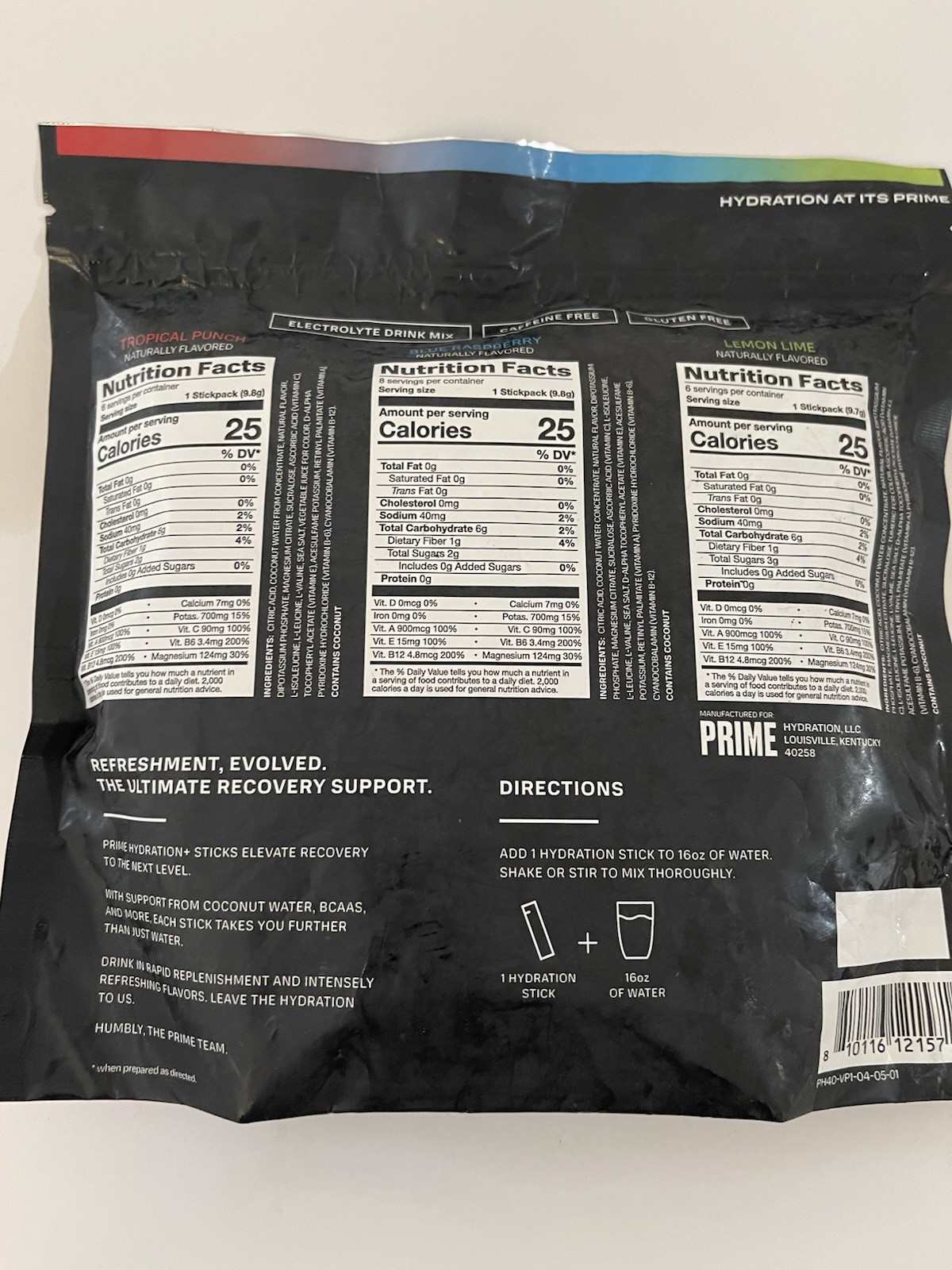 Prime Hydration Drink Hydration And Powder