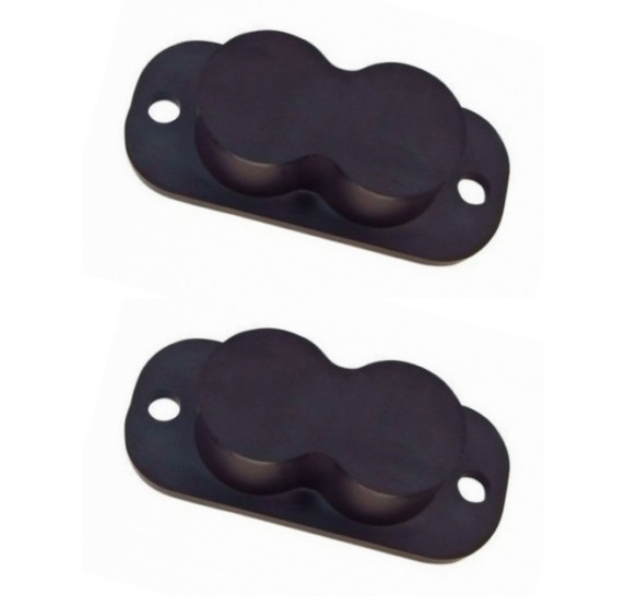 Pack Of 2 Tac-Mag PRO Magnet Concealed Gun Pistol Mount Holder with 25 lb Rating