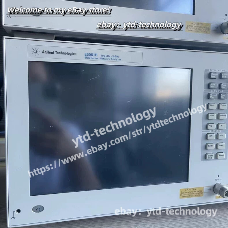 1 PCS Agilent E5061B ENA Network Analyzer 100kHz-3GHz with opt/nice#ytd