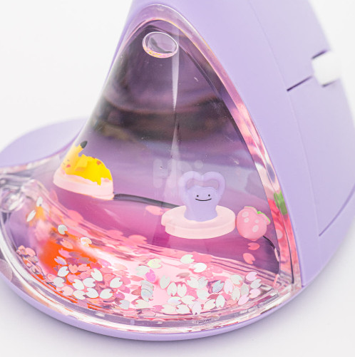 Pokemon Ditto Vertical Wireless Mouse Bluetooth 2.4G Ergonomic RGB Mouse