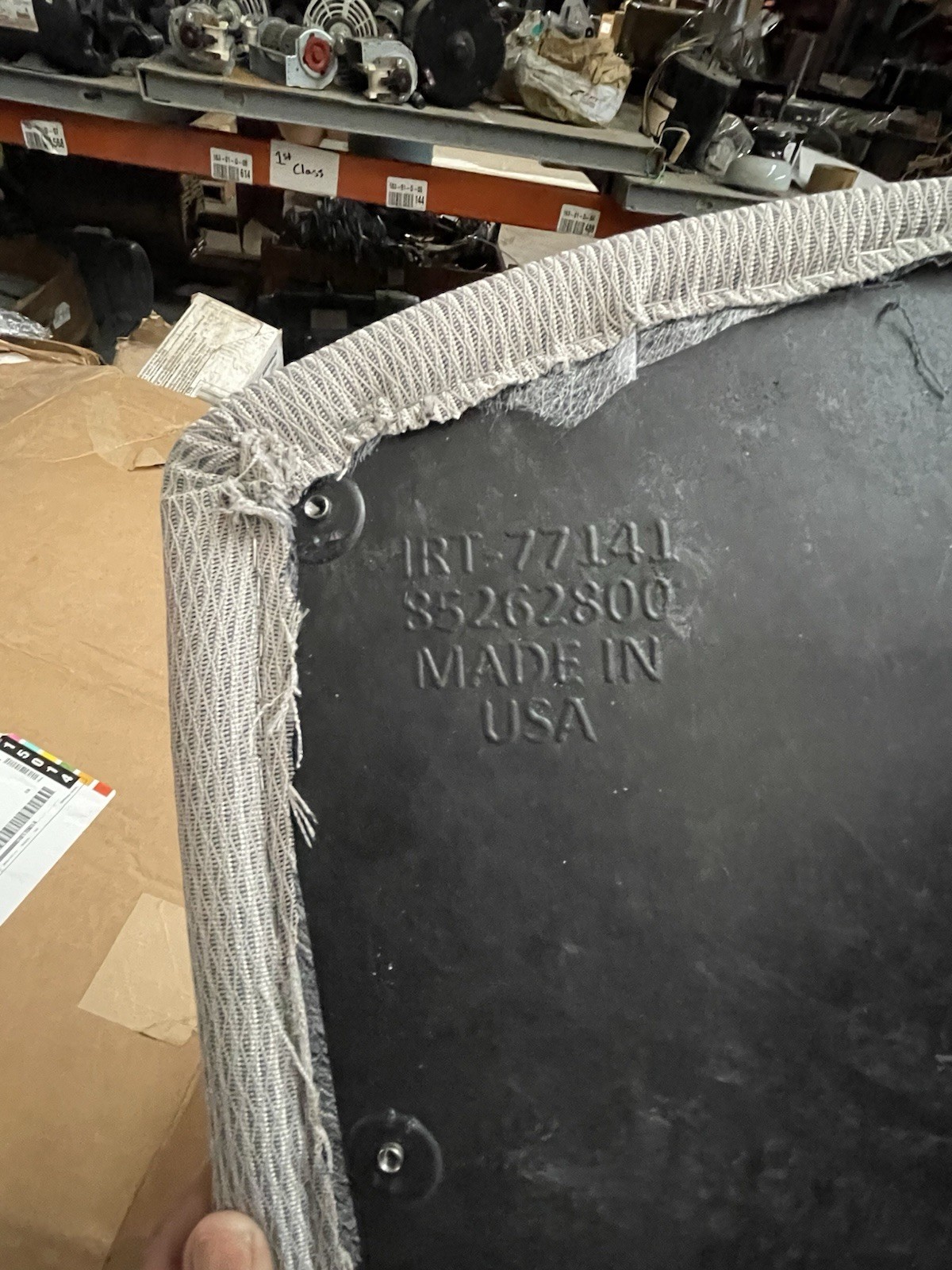 BRAND NEW HAWORTH WIRE TECH UPHOLSTERY SEAT 122-7962, IRT-77141 *FREE SHIPPING*