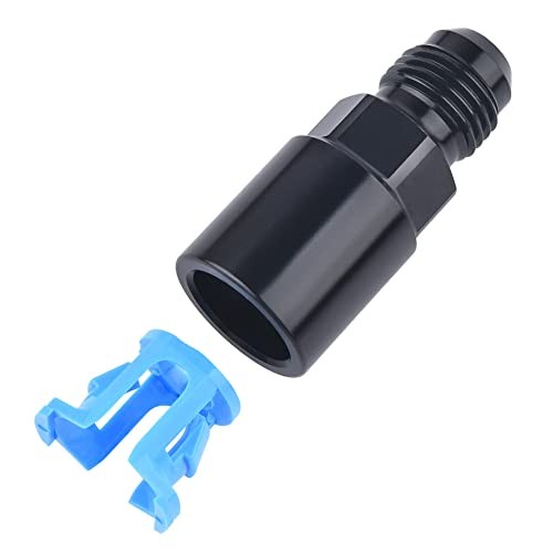 6AN Male to 3/8" SAE Quick-Disconnect Female Push-On EFI 6AN to 3/8 Straight